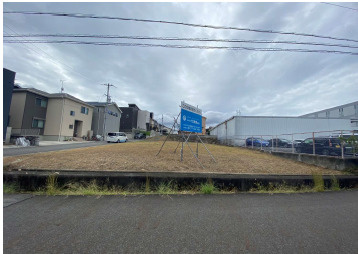 大津市栗林町の事業用地の外観