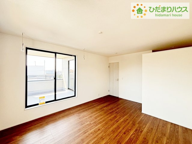 いわき市小名浜燈籠原第1　新築戸建　1号棟の洋室|白を基調とした開放感あふれるルームデザイン(^^)