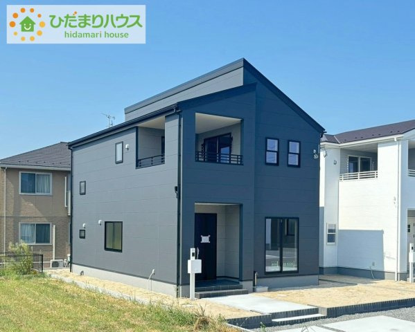 いわき市小名浜燈籠原第1　新築戸建　1号棟の外観|今から見たいも大歓迎！お気軽にお問い合わせください☆彡