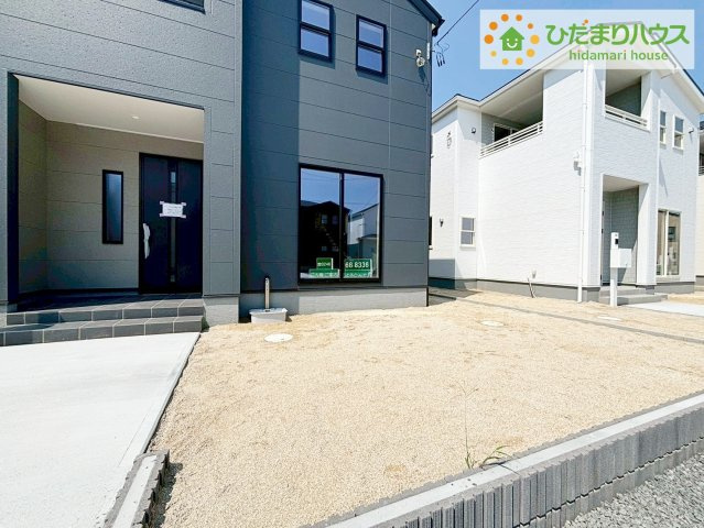 いわき市小名浜燈籠原第1　新築戸建　1号棟の庭|家族みんなで広～いお庭でバーベキューが楽しめます(^^♪