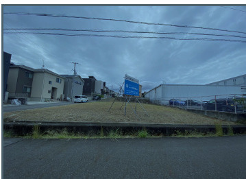 大津市栗林町の事業用地の外観