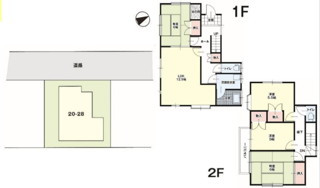 【間取り】 | 鴻巣市稲荷町　中古戸建