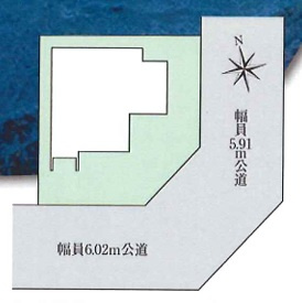 【区画図】 | ファーストタウン京都市第２伏見区深草谷口町 | 区画図