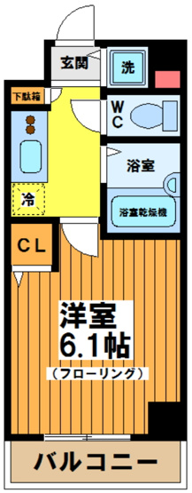 【間取り】 | ガラ・ステージ渋谷西原