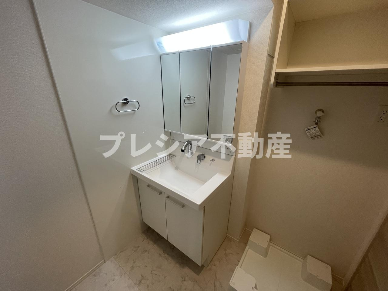 トリシア上甲子園の独立洗面台