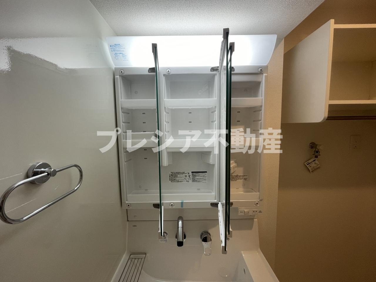 トリシア上甲子園の独立洗面台