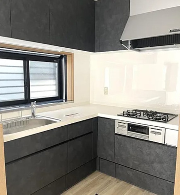 【キッチン】 | 入間市下藤沢2丁目 | 家事効率の良いＬ型キッチン