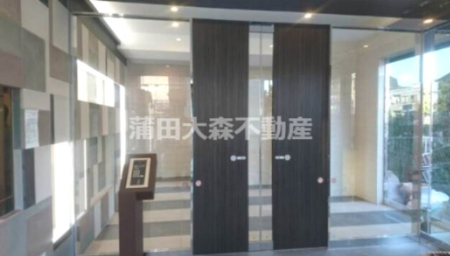 リヴシティ大森西のエントランス