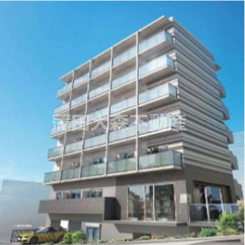 リヴシティ大森西の外観パース