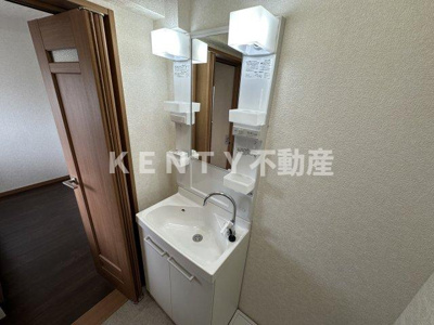 【洗面所】 | サンクレスト大森 | 脱衣スペースもあります