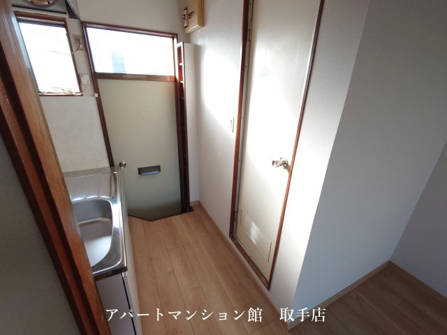 取手セントラルハイツの玄関