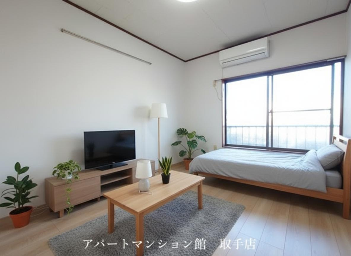 取手セントラルハイツの居間・リビング|CGで家具等を配置したものです。実際に家具等は含まれません。