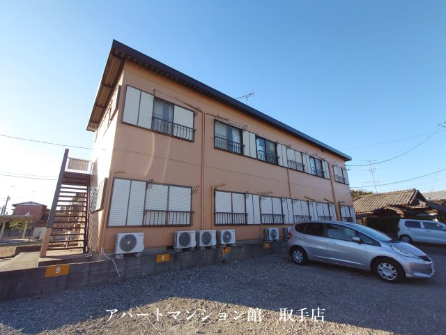 取手セントラルハイツの外観