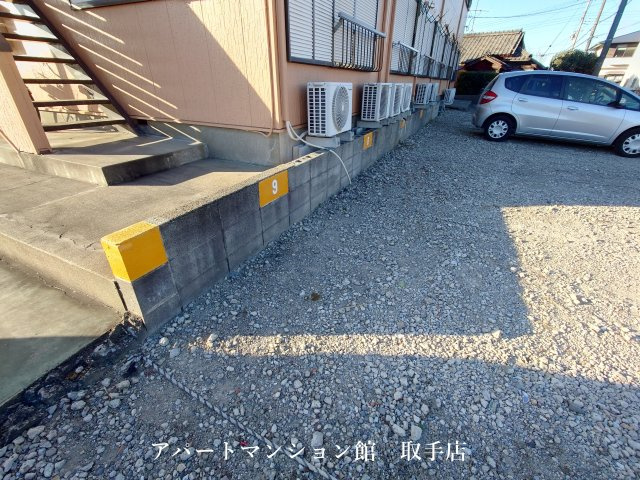 取手セントラルハイツの駐車場