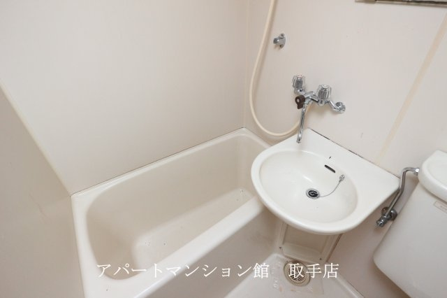 取手セントラルハイツの浴室