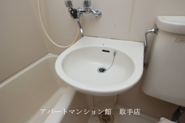 取手セントラルハイツの洗面所