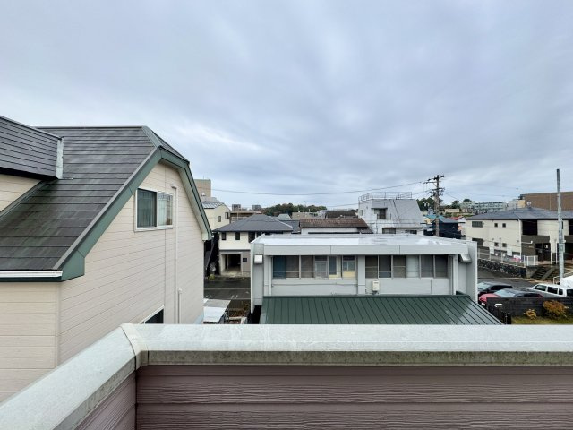 中央区下池川町のバルコニー|3Fバルコニーからの眺めです。