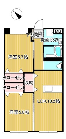 リバーサイド串間天神の間取り