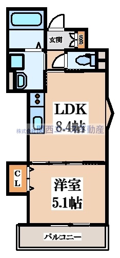 【間取り】 | ピレーネ近江堂