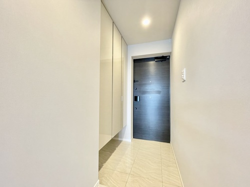 熊本市東区尾ノ上４丁目の賃貸マンションの玄関