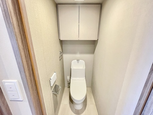 熊本市東区尾ノ上４丁目の賃貸マンションのトイレ