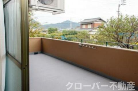 花房国分寺マンションのバルコニー