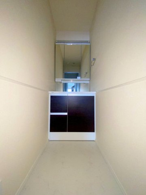 【洗面所】 | HEBEL　MAISON舟入川口町 | 忙しい朝には欠かせない洗面所！