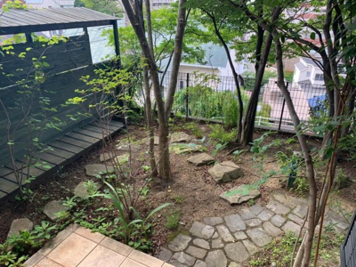 【庭】 | 西宮市　甲陽園山王町　中古戸建