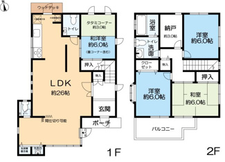 【間取り】 | 西宮市　甲陽園山王町　中古戸建