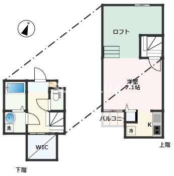 ADC南熊本マーレの間取り