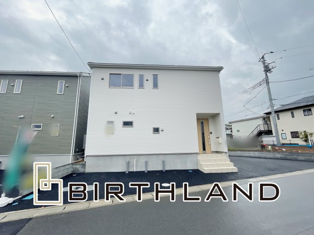 新築戸建・建売　熊谷市久下第12　Cradle Garden　全3棟の外観|1号棟　完成物件なのでいつでもご内覧可能です♪