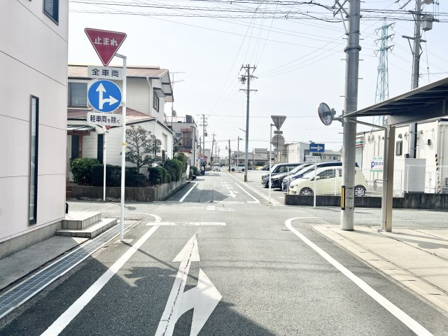 中央区中島3丁目の前面道路含む現地写真|前面道路を南に向いて撮影しました！！