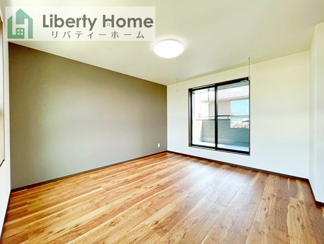 ワイウッドコート土浦市神立町第１期　新築戸建　5号棟の寝室