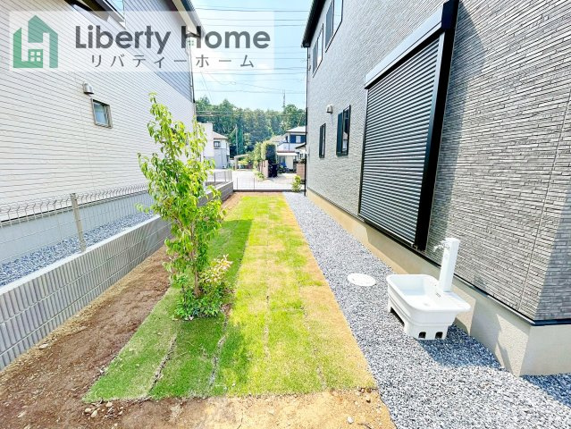 ワイウッドコート土浦市神立町第１期　新築戸建　5号棟の庭