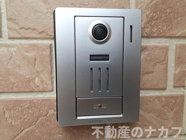 宇土市門内町の中古一戸建の防犯設備