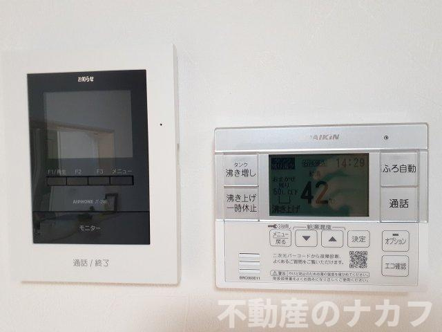 宇土市門内町の中古一戸建の防犯設備