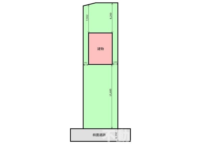 宇土市門内町の中古一戸建のその他|配置図