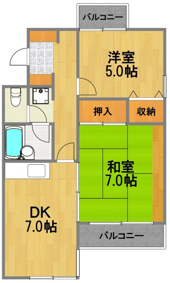 【間取り】 | エスカイア100羽村第一