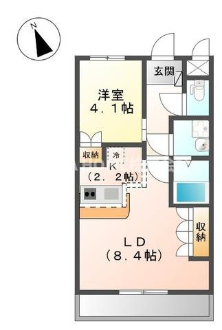 朝来市和田山町枚田岡のアパート