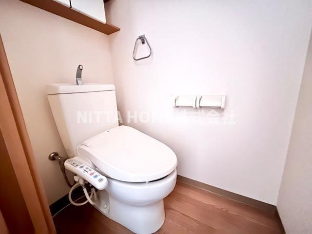 朝来市和田山町枚田岡のアパートのトイレ|嬉しいウォシュレット付き(^O^)
