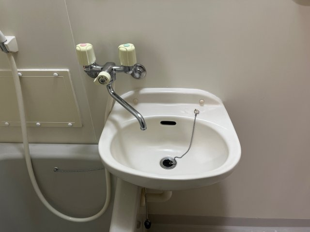 メゾンソレイユの洗面所