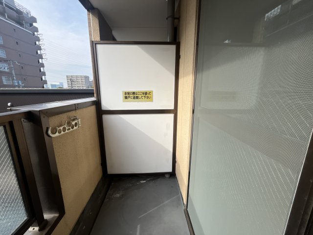 メゾンソレイユのバルコニー