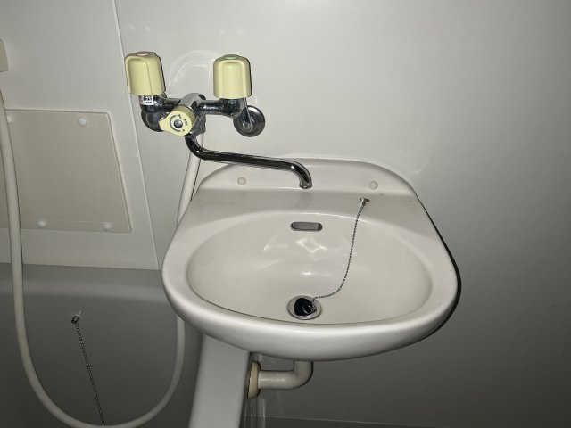 メゾンソレイユの洗面所