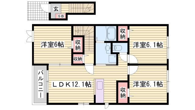 オヒア・レフアⅡの間取り