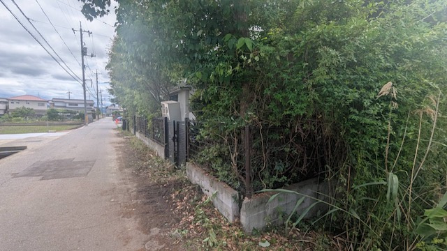 岡山市中区海吉　売土地の外観