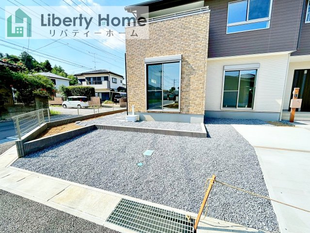 ワイウッドコート土浦市神立町第１期　新築戸建　6号棟の庭