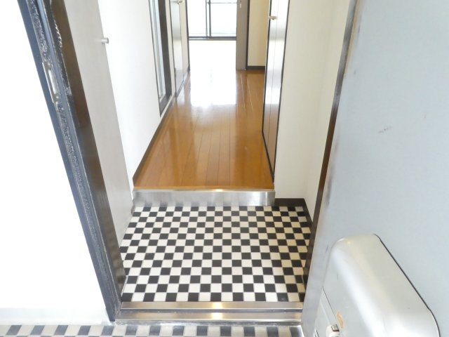 ケイズキューブの玄関