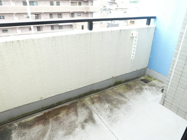 ケイズキューブのバルコニー