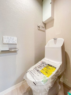 【トイレ】 | マンション池上 | トイレ温水便座機能付き