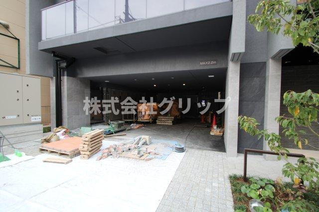 ザ・パークハビオ横浜白楽の駐車場